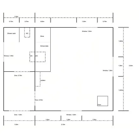 Authentic Log In Forest Near Ejstrupholm Ejstrup